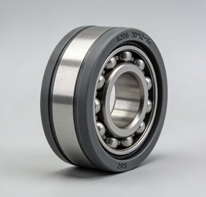6206 Deep Groove Ball Bearing 30*62*16mm 2RS Double Rubber Seal